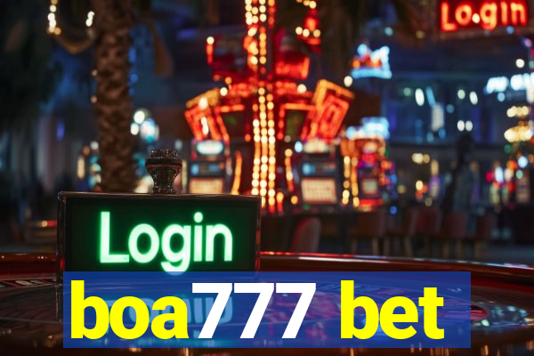boa777 bet